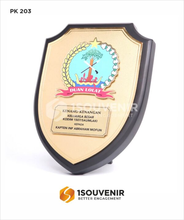 PK203 Plakat Kayu Kodim 1507