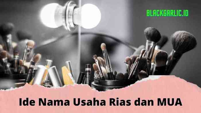 Gaya Rias yang Unik dengan Nama Usaha Rias terbaru