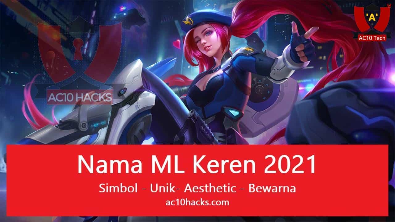 Nama ML Aesthetic Girl Mobile Legends terbaru