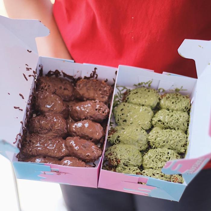 usaha pisang coklat