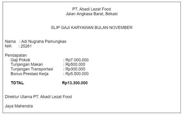 Cara Menghitung Gaji Bersih Setelah Pajak