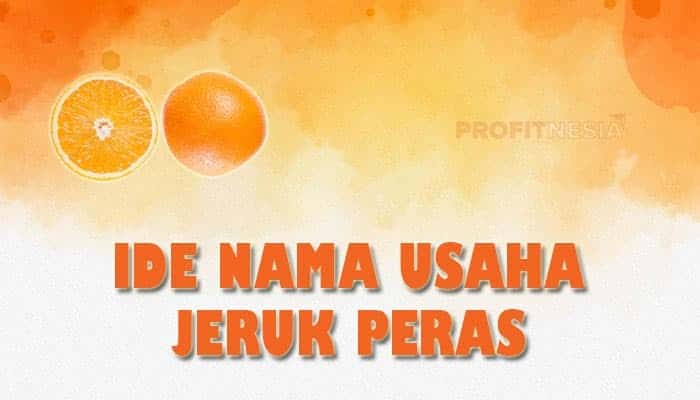 usaha jeruk peras