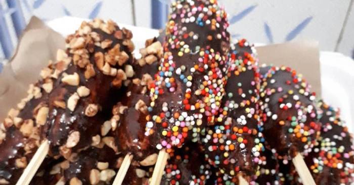 pisang coklat gitacinta manis cokelat bisnis pemasaran rasanya semanis keripik goreng dapat cookpad