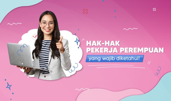 perempuan pekerja hak dipenuhi perusahaan seharusnya qm