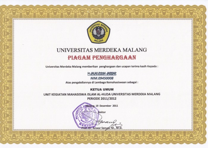 Sertifikat seminar internasional repository jurnal Sertifikasi internasional untuk guru