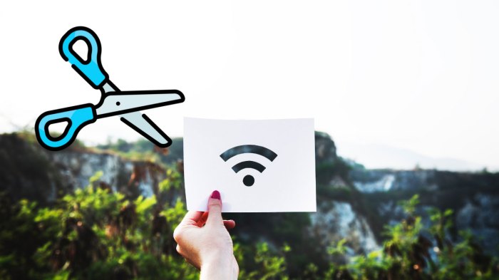 Cara memutus koneksi wifi orang lain