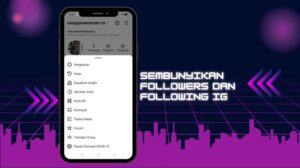 Cara menyembunyikan followers ig