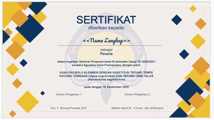 Sertifikat baik tahu kamu menciptakan ragam surat Sertifikasi untuk pengajar online