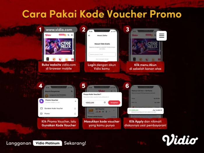 Kode voucher vidio premier gratis