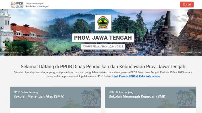 Pengajuan Akun PPDB Jateng 2024 Jenjang SMA/SMK Dibuka