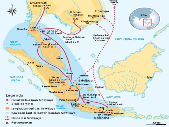 Kerajaan sriwijaya sejarah letak raja raja dan masa kejayaannya
