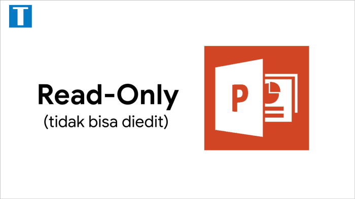 Ppt tidak bisa di edit