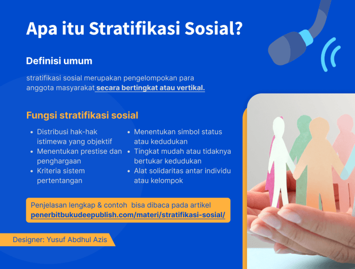 Sifat sifat stratifikasi sosial