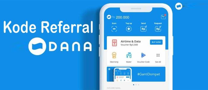 Kode referral dana