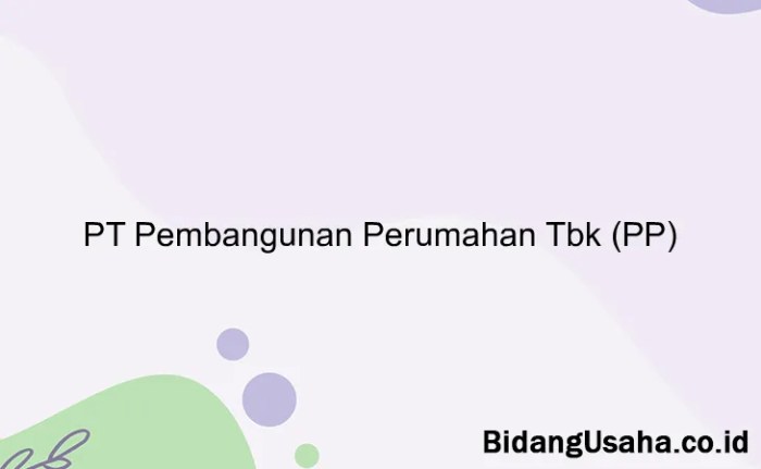 Gaji PT Pembangunan Perumahan