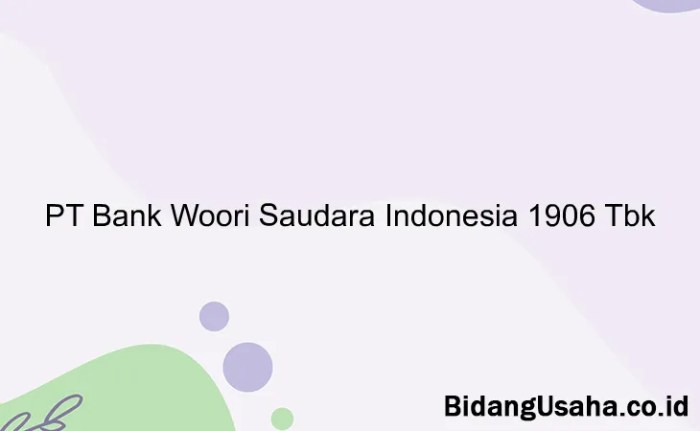 Gaji PT Bank Woori Saudara Indonesia
