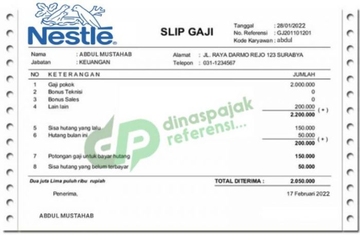 Gaji PT Nestle Indonesia