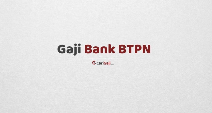 Gaji PT Bank BTPN