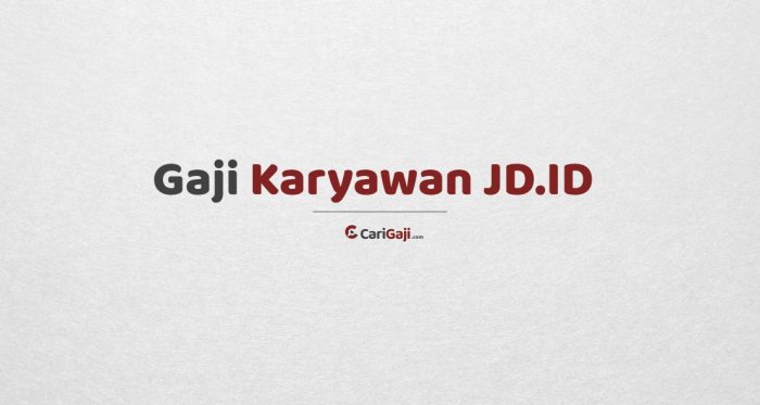 Gaji PT JD.id
