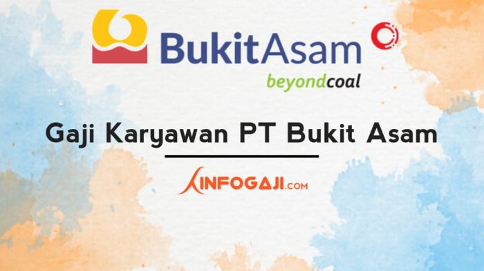 Gaji PT Bukit Asam