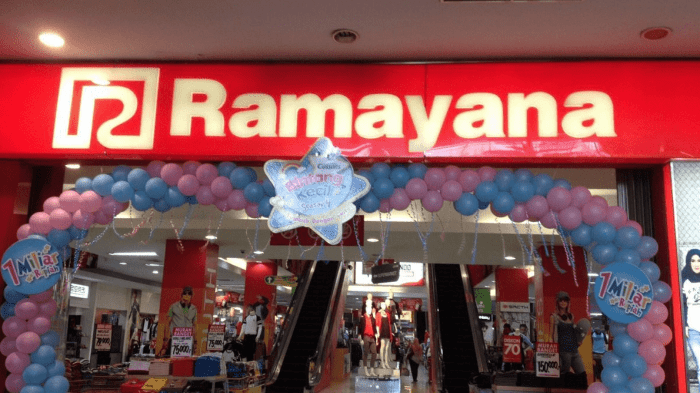 Gaji Karyawan PT Ramayana Lestari Sentosa Berdasarkan Posisi