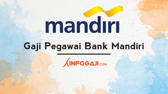 Gaji Awal Fresh Graduate di PT Bank Mandiri