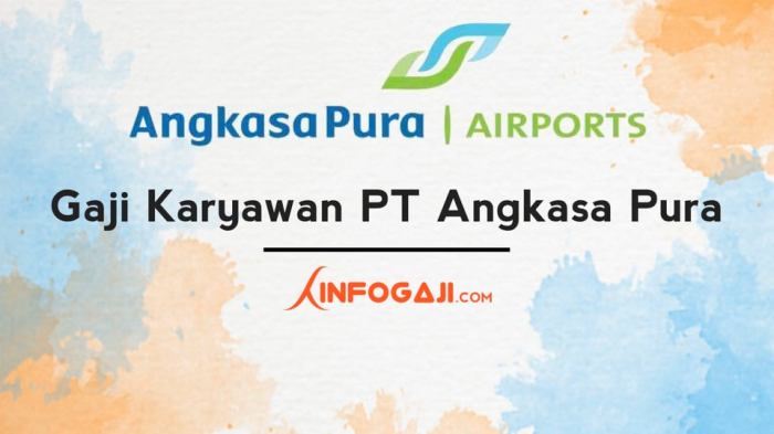 Gaji PT Angkasa Pura I