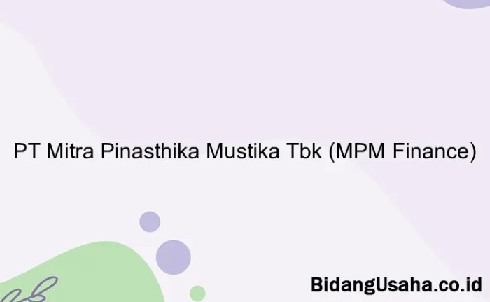 Gaji PT Mitra Pinasthika Mustika