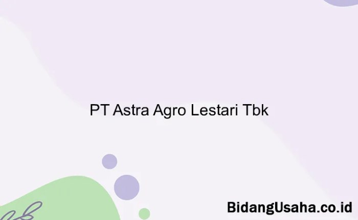 Astra agro pt lestari tbk banjarmasin