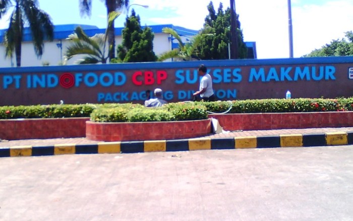 Gaji Karyawan di PT Indofood CBP Sukses Makmur