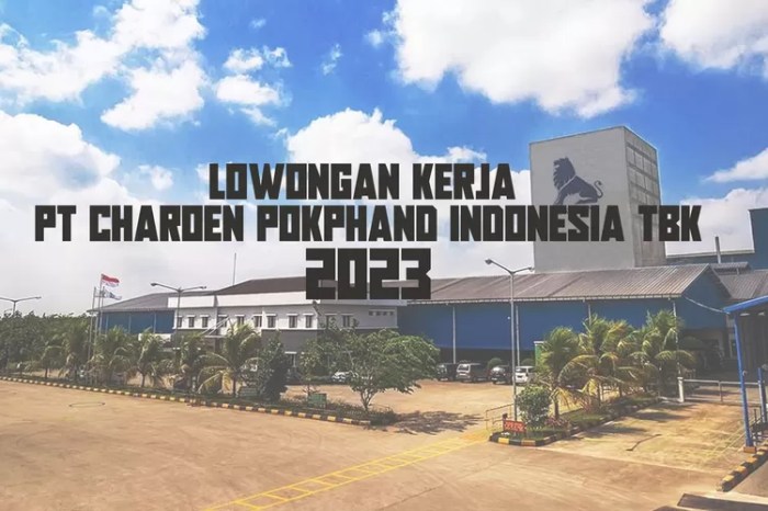 Gaji PT Charoen Pokphand Indonesia