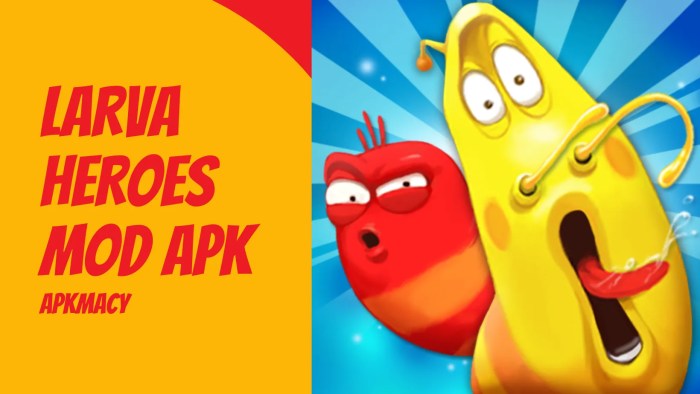 Larva apk Larva heroes mod apk