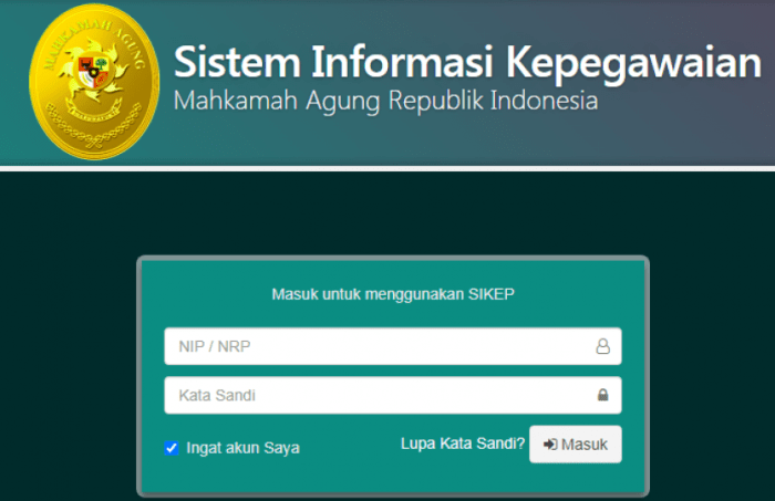 Download sikep mahkamah agung apk