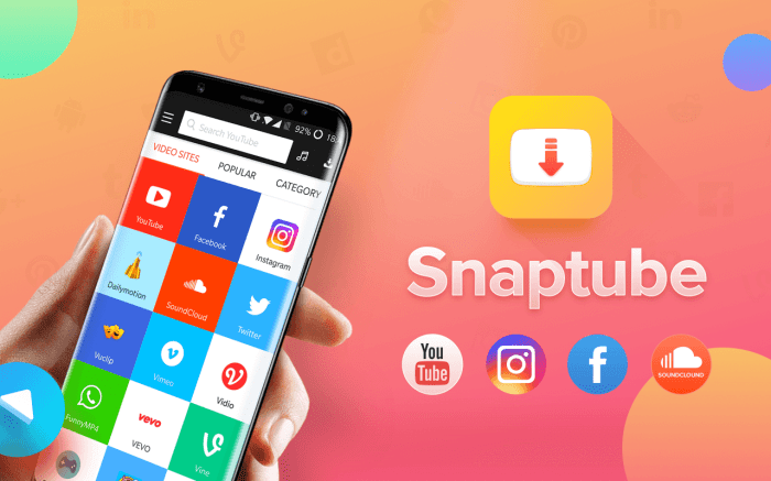 Aplikasi snaptube