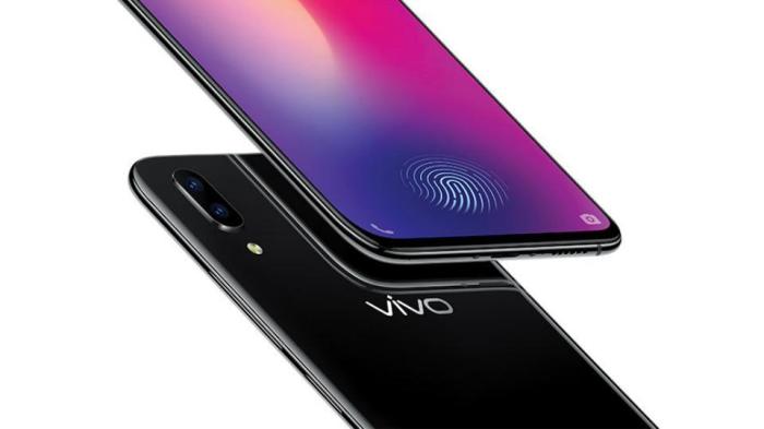 Vivo smartphone in display fingerprint