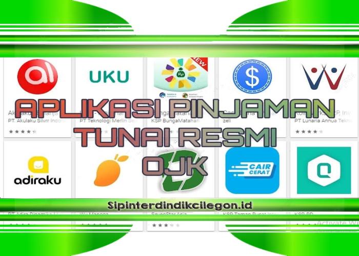 Pinjaman online yang terdaftar ojk