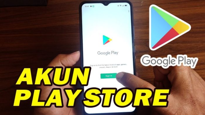 Cara membuat akun play store