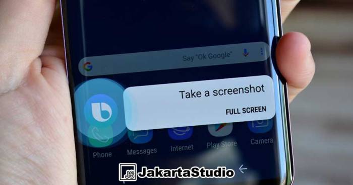 Cara screenshot samsung
