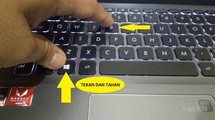 Cara membersihkan sampah di laptop