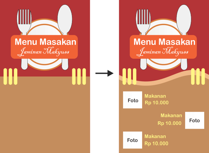 Cara membuat brosur