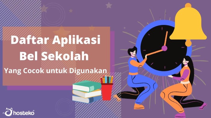 Aplikasi bel sekolah