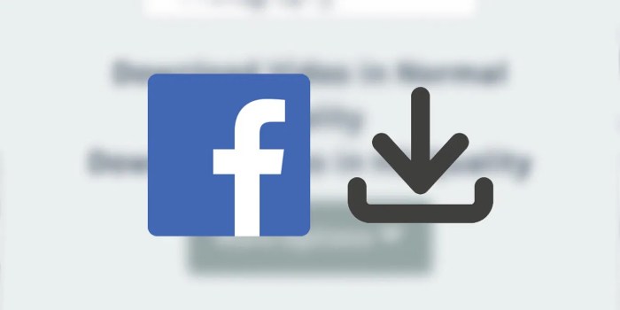 Aplikasi download video facebook
