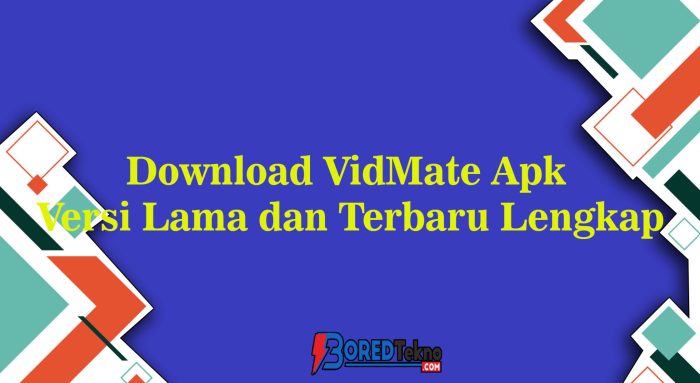 Vidmate versi lama 2016