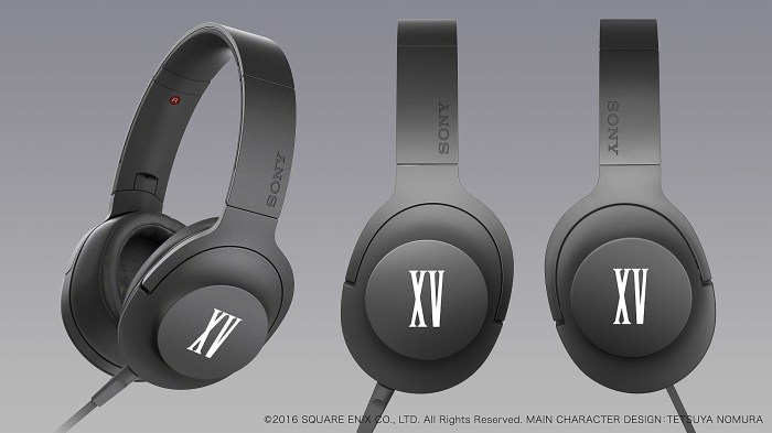 Walkman edisi terbatas final fantasy xv