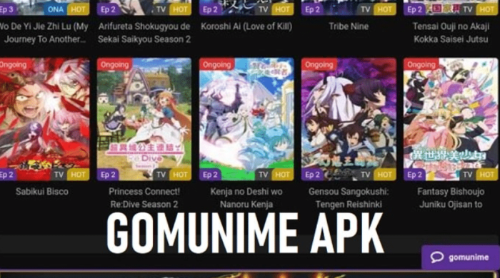 Download gomunime apk