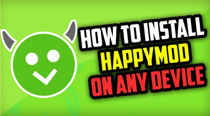 Aplikasi happymod