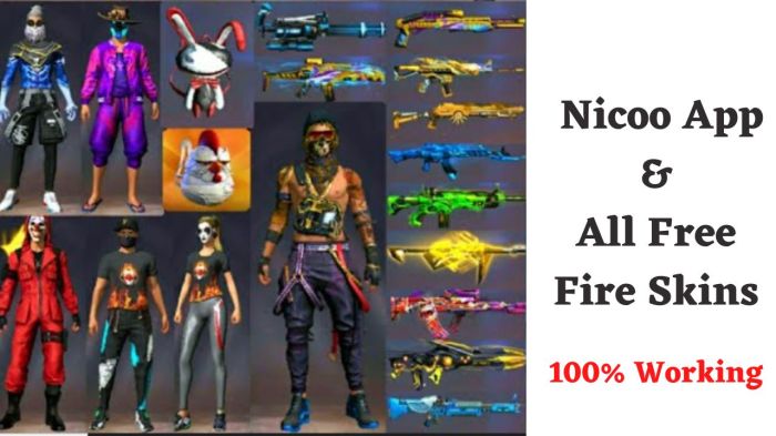 Nicoo free fire apk