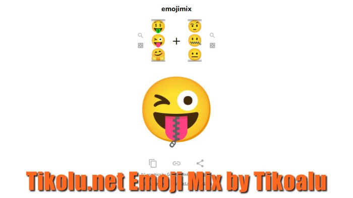 Tikolu net emoji mix by tikoalu