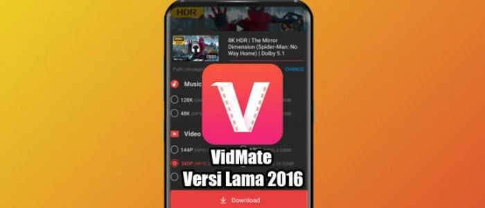 Vidmate versi lama 2016