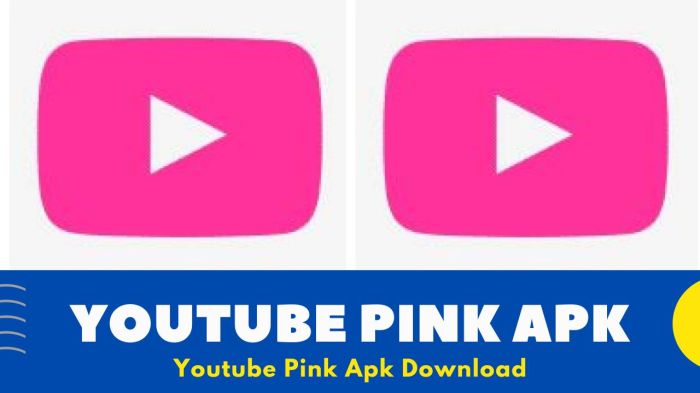 Download youtube pink apk